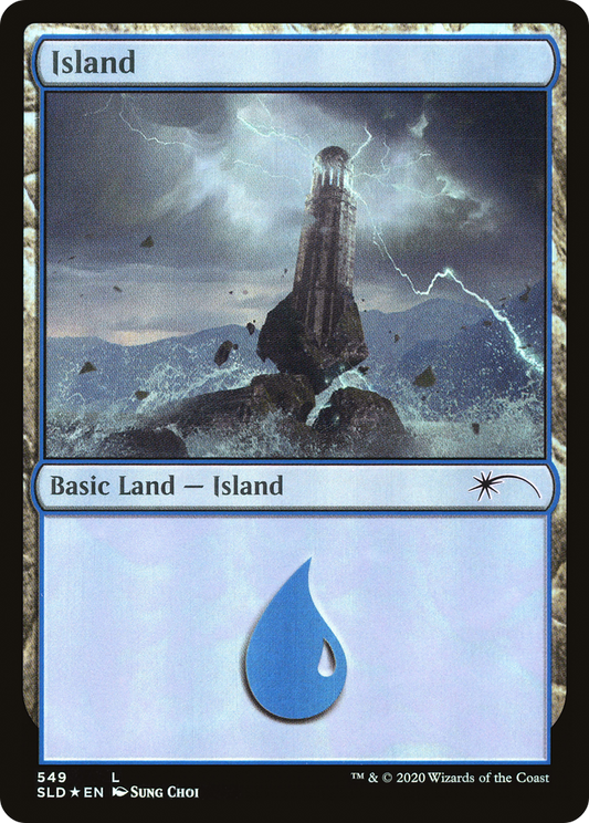 Island (SLD-549) - Secret Lair Drop Foil