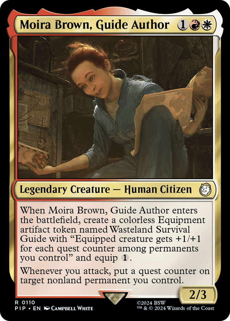 Moira Brown, Guide Author (PIP-110) - Fallout Foil