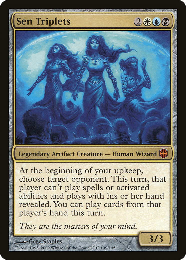 Sen Triplets (ARB-109) - Alara Reborn Foil