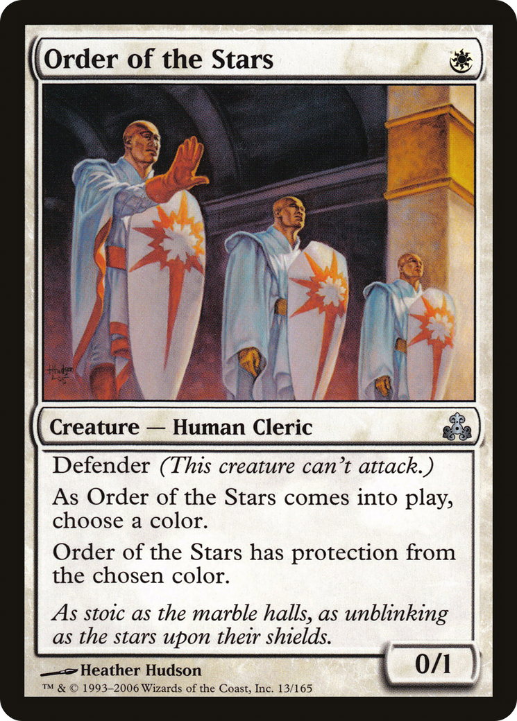 Order of the Stars (GPT-013) - Guildpact