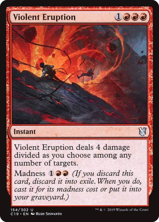 Violent Eruption (C19-154) - Commander 2019