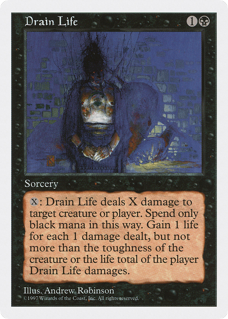 Drain Life (5ED-156) - Fifth Edition