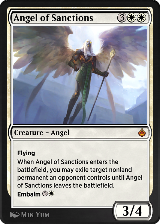 Angel of Sanctions (AKR-001) - Amonkhet Remastered