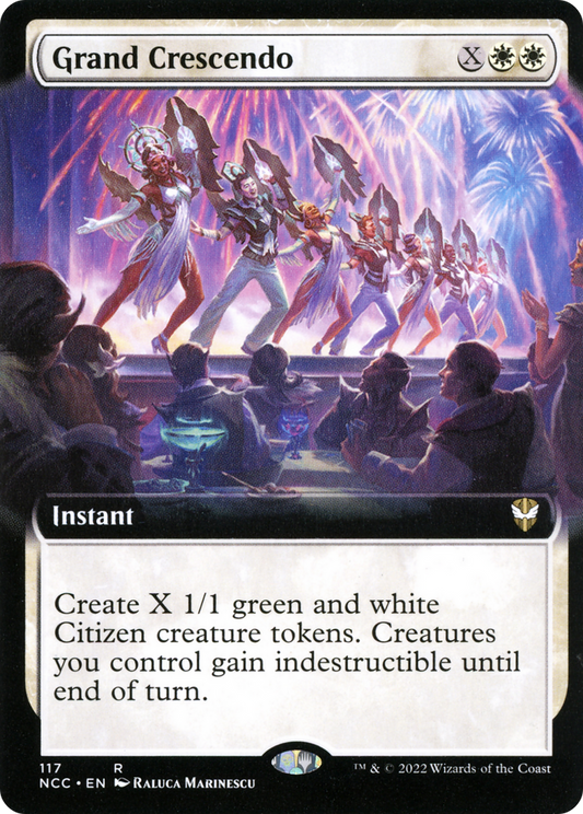 Grand Crescendo (NCC-117) - New Capenna Commander: (Extended Art)