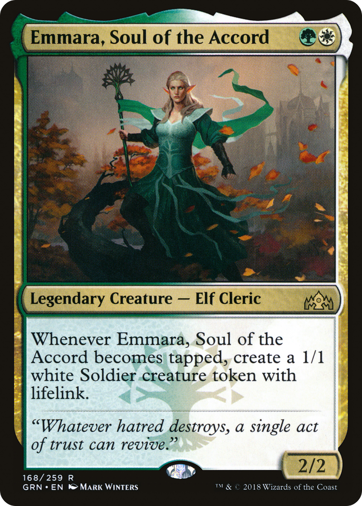 Emmara, Soul of the Accord (GRN-168) - Guilds of Ravnica