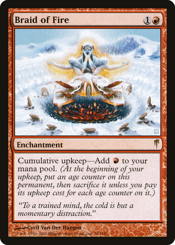 Braid of Fire (CSP-078) - Coldsnap Foil