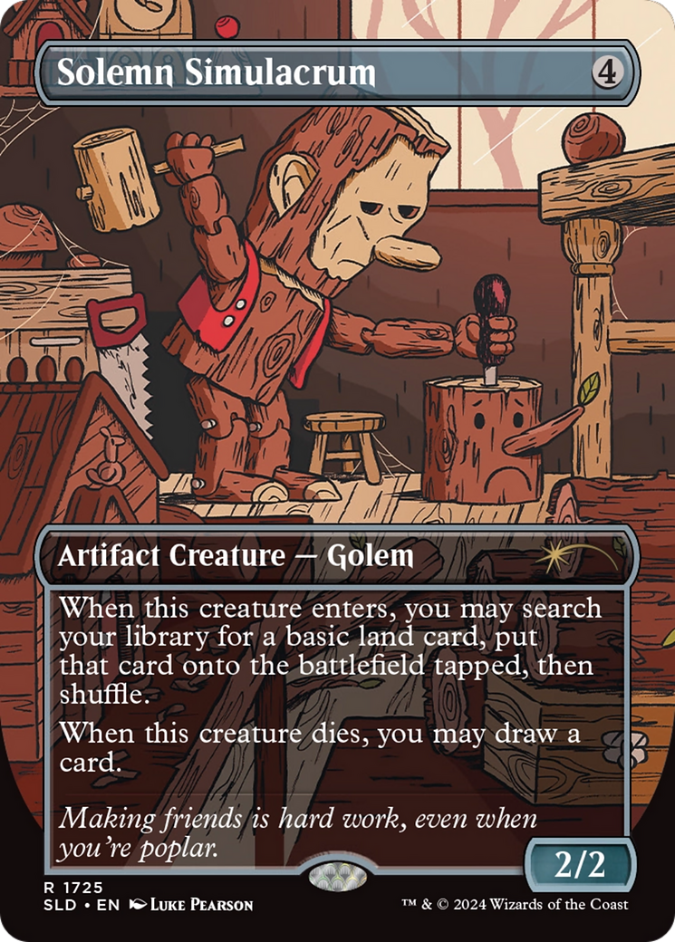 Solemn Simulacrum (SLD-1725) - Secret Lair Drop