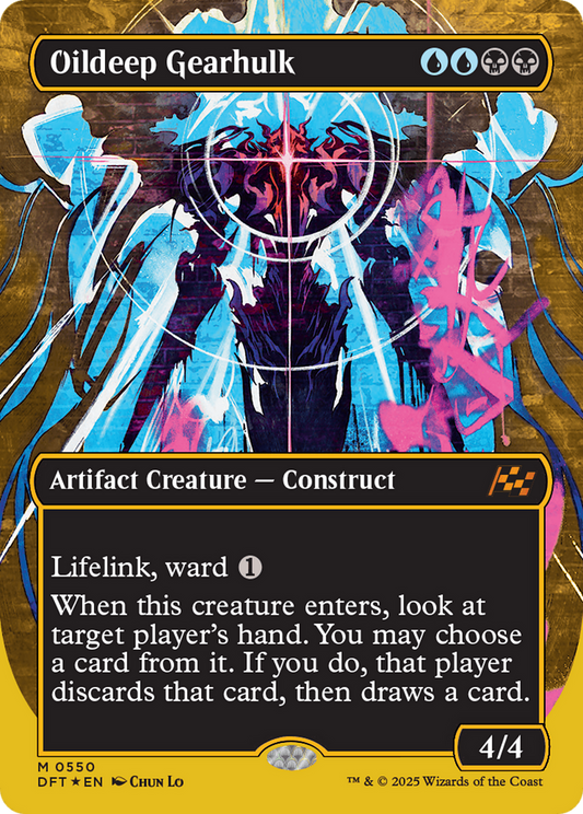 Oildeep Gearhulk  (Borderless)(DFT-550) - Aetherdrift Foil