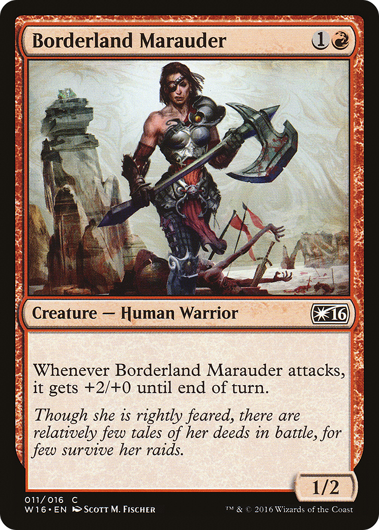 Borderland Marauder (W16-011) - Welcome Deck 2016