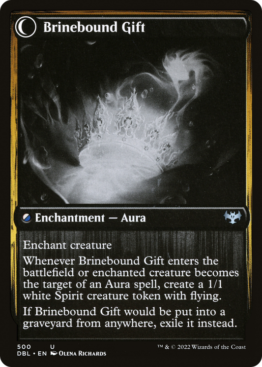 Brine Comber // Brinebound Gift (DBL-500) - Innistrad: Double Feature: (Double Faced Transform)