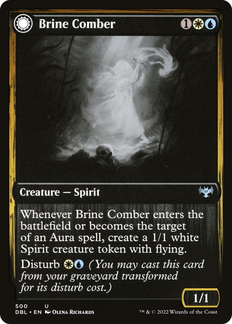 Brine Comber (DBL-500) - Innistrad: Double Feature: (Double Faced Transform)
