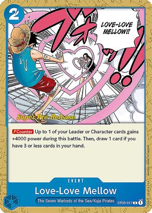 (ST03-017) Love-Love Mellow - Super Pre-Release Starter Deck 3: The Seven Warlords of the Sea Normal