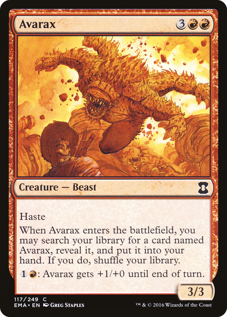 Avarax (EMA-117) - Eternal Masters Foil