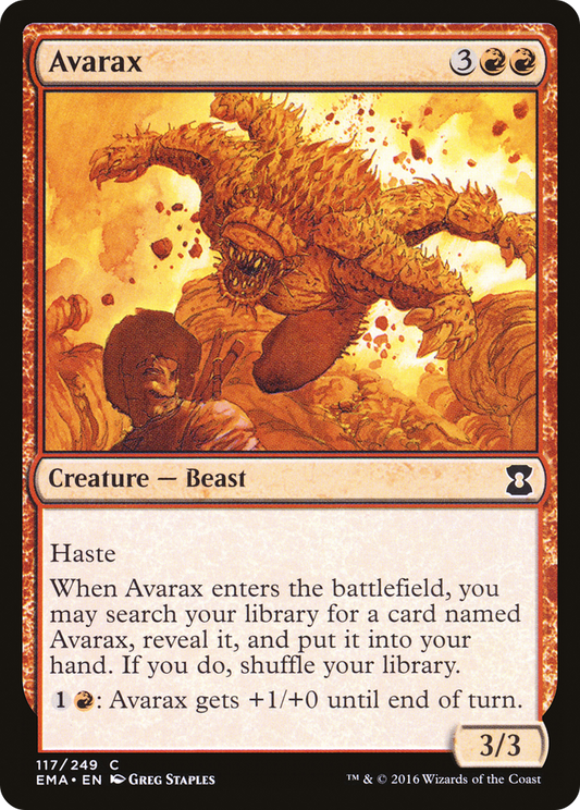 Avarax (EMA-117) - Eternal Masters Foil