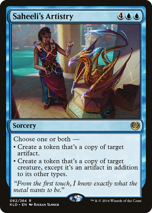 Saheeli's Artistry (KLD-062) - Kaladesh Foil