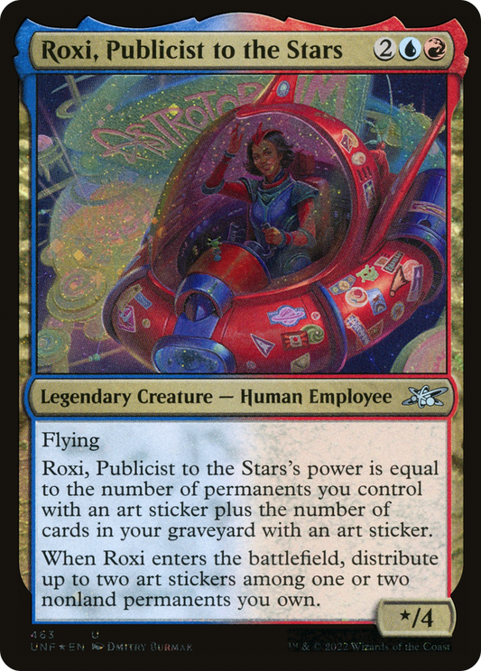 Roxi, Publicist to the Stars (UNF-463) - Unfinity Foil