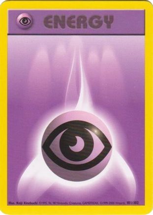 Psychic Energy - 101/102 - Base Set Normal