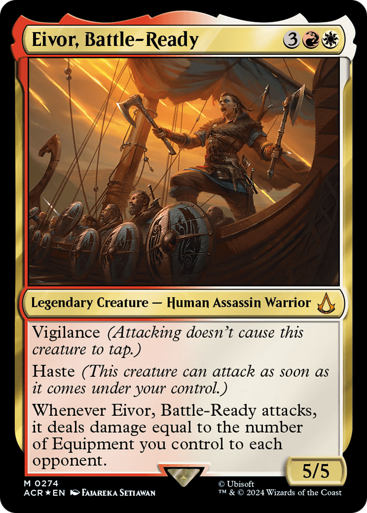 Eivor, Battle-Ready (ACR-274) - Assassin's Creed Foil