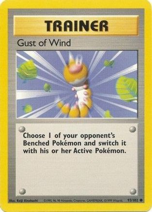 Gust of Wind - 093/102 - Base Set Normal