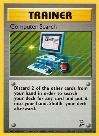 Computer Search - 101/130 - Base Set 2 Normal - Rare