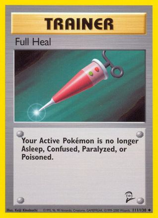 Full Heal - 111/130 - Base Set 2 Normal
