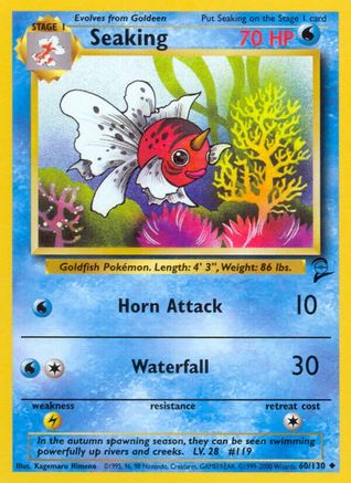 Seaking - 060/130 - Base Set 2 Normal