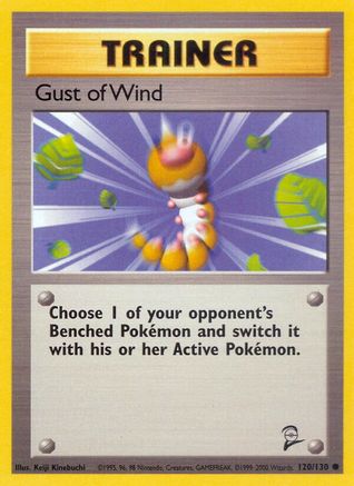 Gust of Wind - 120/130 - Base Set 2 Normal