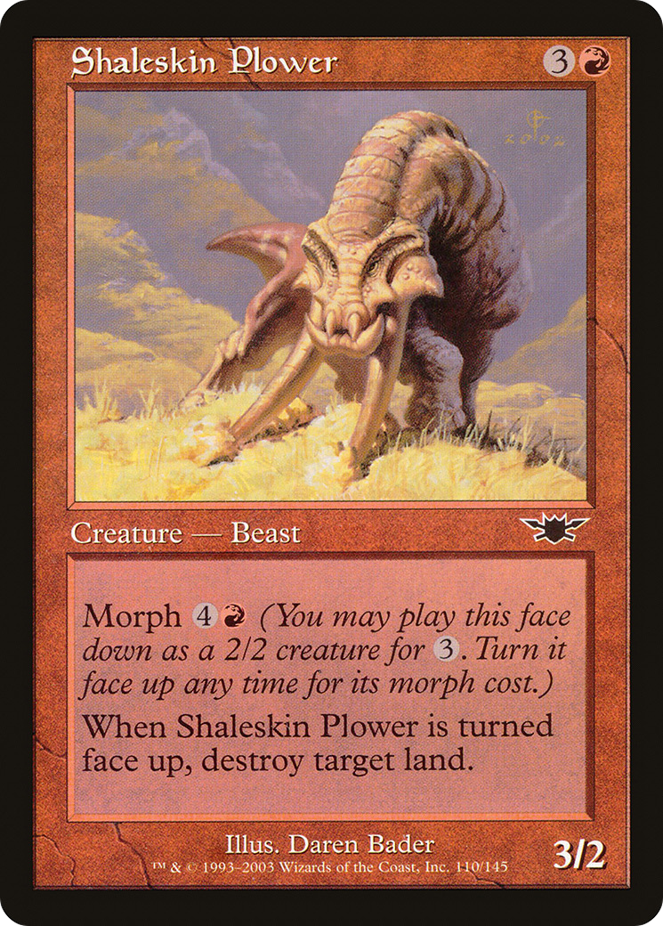 Shaleskin Plower (LGN-110) - Legions Foil