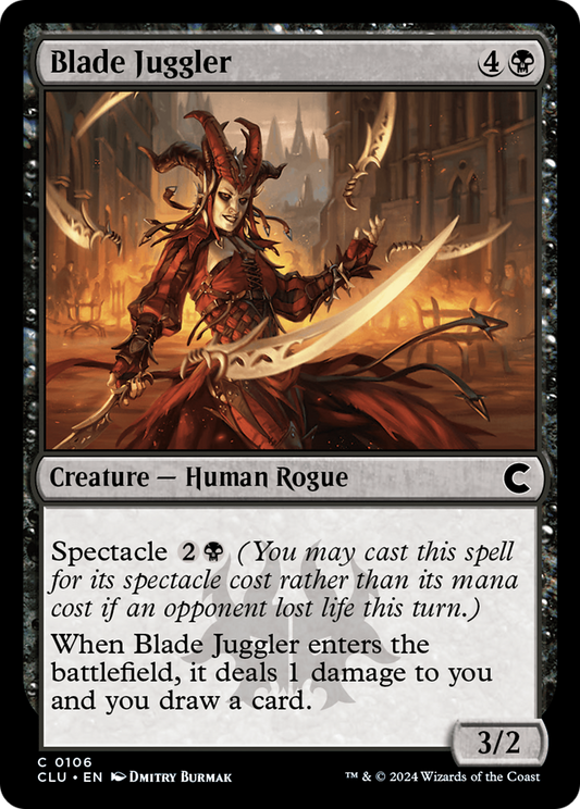 Blade Juggler (CLU-106) - Ravnica: Clue Edition