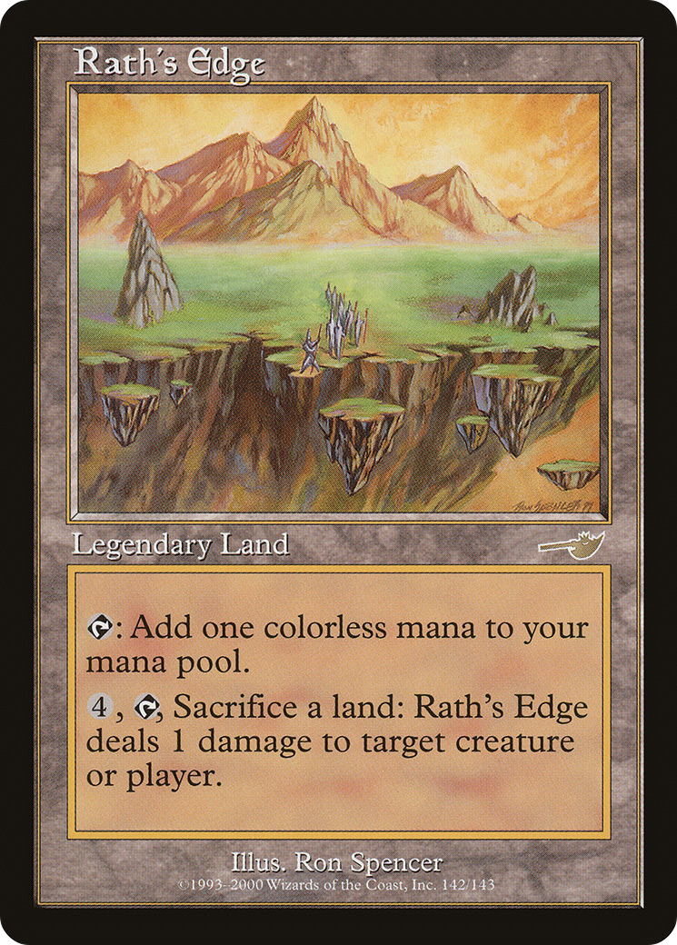 Rath's Edge (NEM-142) - Nemesis Foil