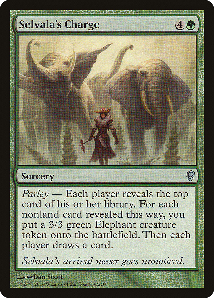 Selvala's Charge  (CNS-039) - Conspiracy Foil