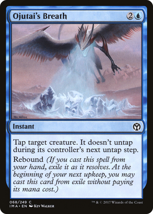 Ojutai's Breath (IMA-068) - Iconic Masters Foil