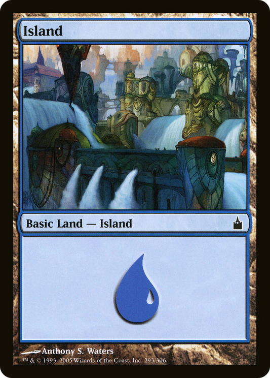 Island (RAV-293) - Ravnica: City of Guilds Foil