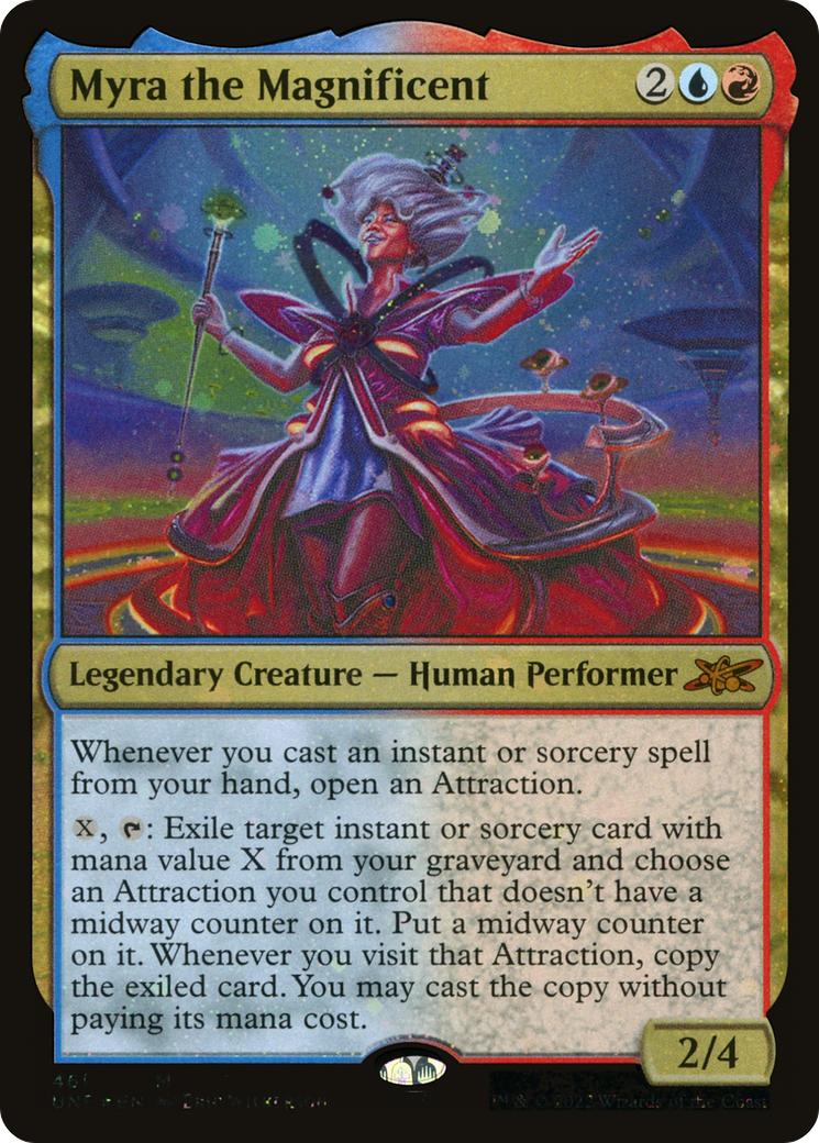 Myra the Magnificent (UNF-461) - Unfinity Foil