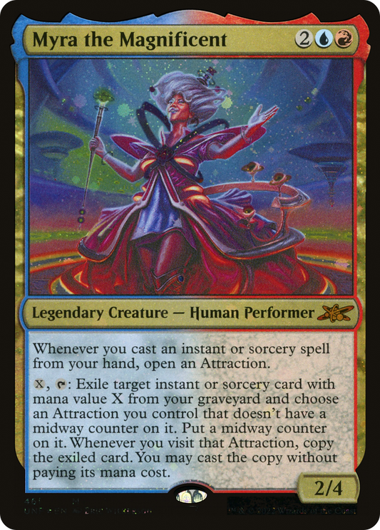 Myra the Magnificent (UNF-461) - Unfinity Foil