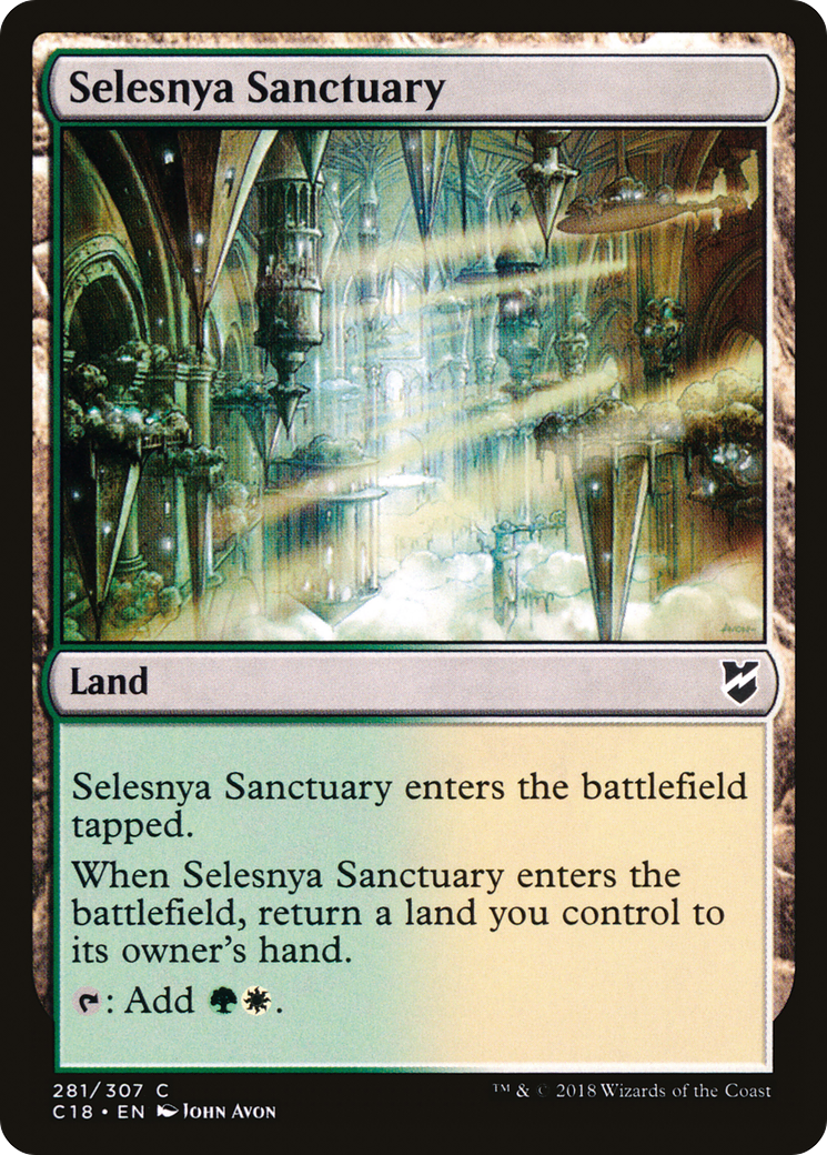 Selesnya Sanctuary (C18-281) - Commander 2018