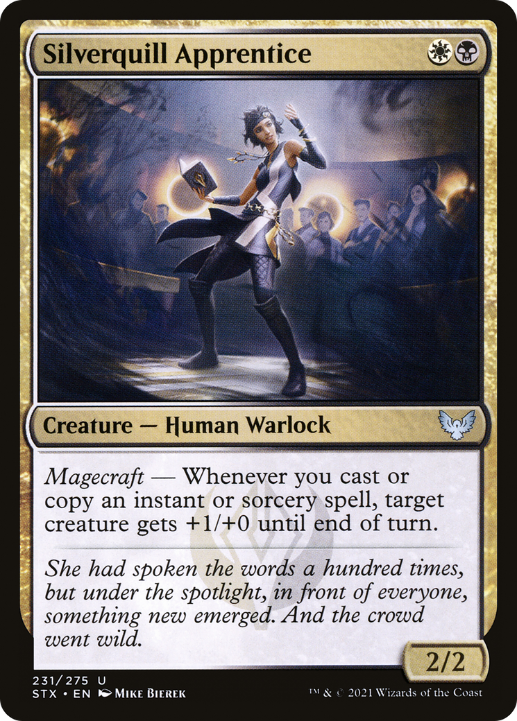 Silverquill Apprentice (STX-231) - Strixhaven: School of Mages Foil