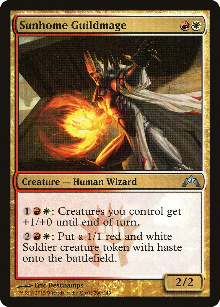 Sunhome Guildmage  (GTC-200) - Gatecrash Foil