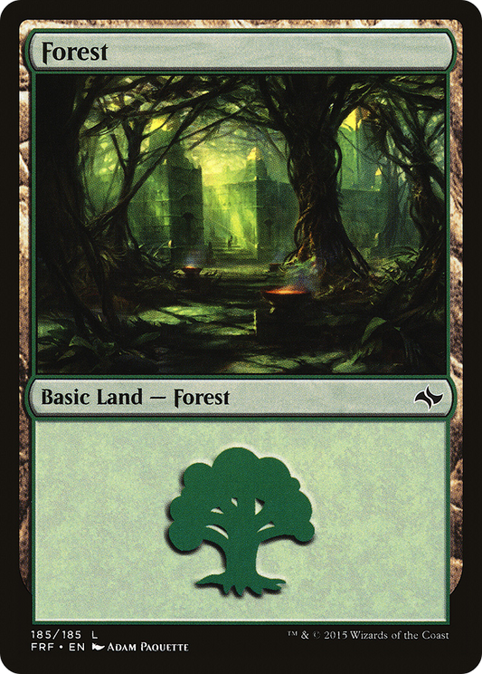 Forest (FRF-185) - Fate Reforged Foil