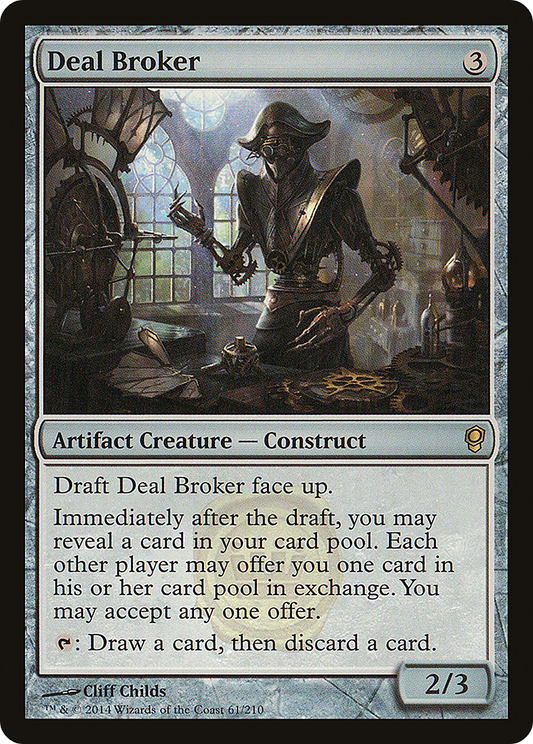 Deal Broker (CNS-061) - Conspiracy Foil