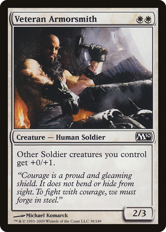 Veteran Armorsmith (M10-038) - Magic 2010