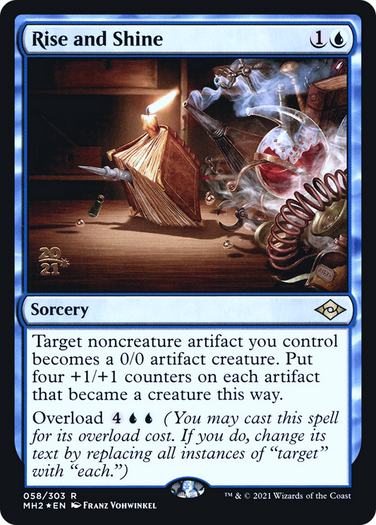 Rise and Shine (PRE-058) - Modern Horizons 2 Promos (Prerelease) Foil