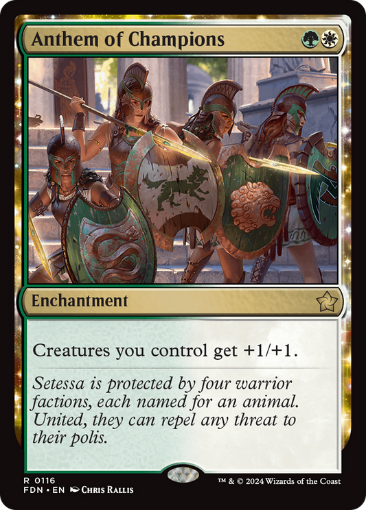 Anthem of Champions (FDN-116) - Foundations