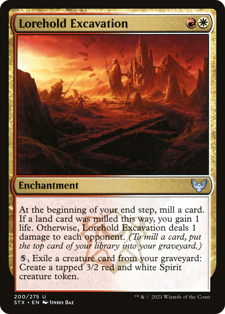 Lorehold Excavation (STX-200) - Strixhaven: School of Mages Foil