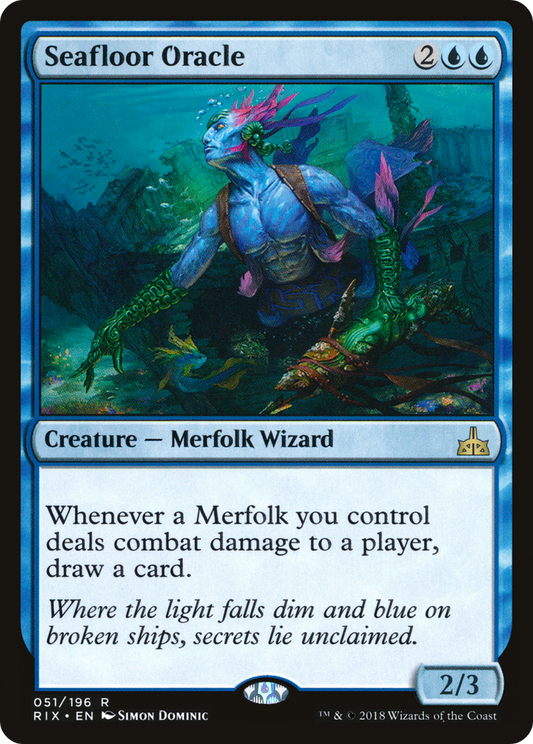 Seafloor Oracle (RIX-051) - Rivals of Ixalan
