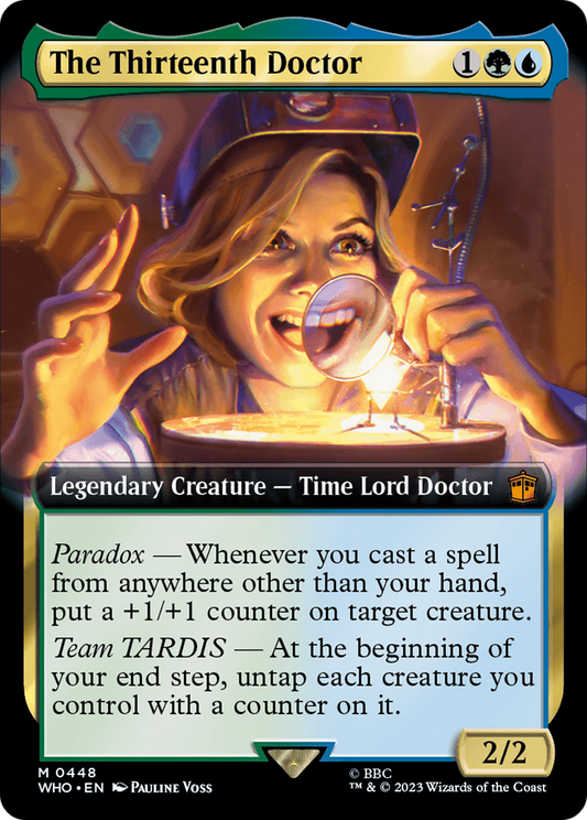 The Thirteenth Doctor (Extended Art) (WHO-448) - Doctor Who: (Extended Art) Foil