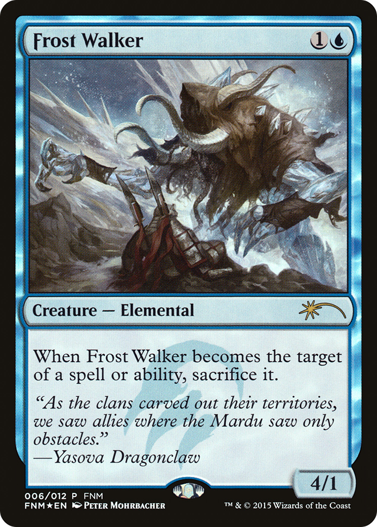 Frost Walker (F15-006) - Friday Night Magic 2015 Foil