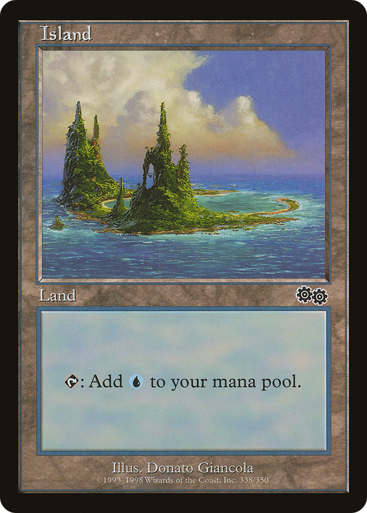 Island (USG-338) - Urza's Saga