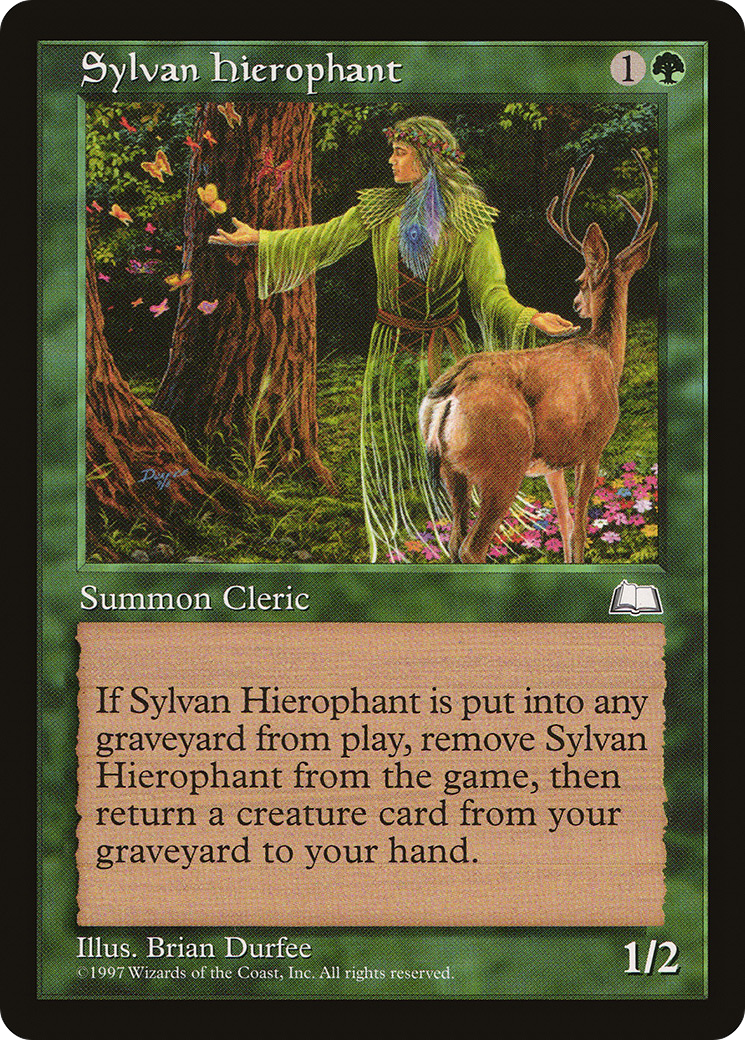 Sylvan Hierophant (WTH-141) - Weatherlight