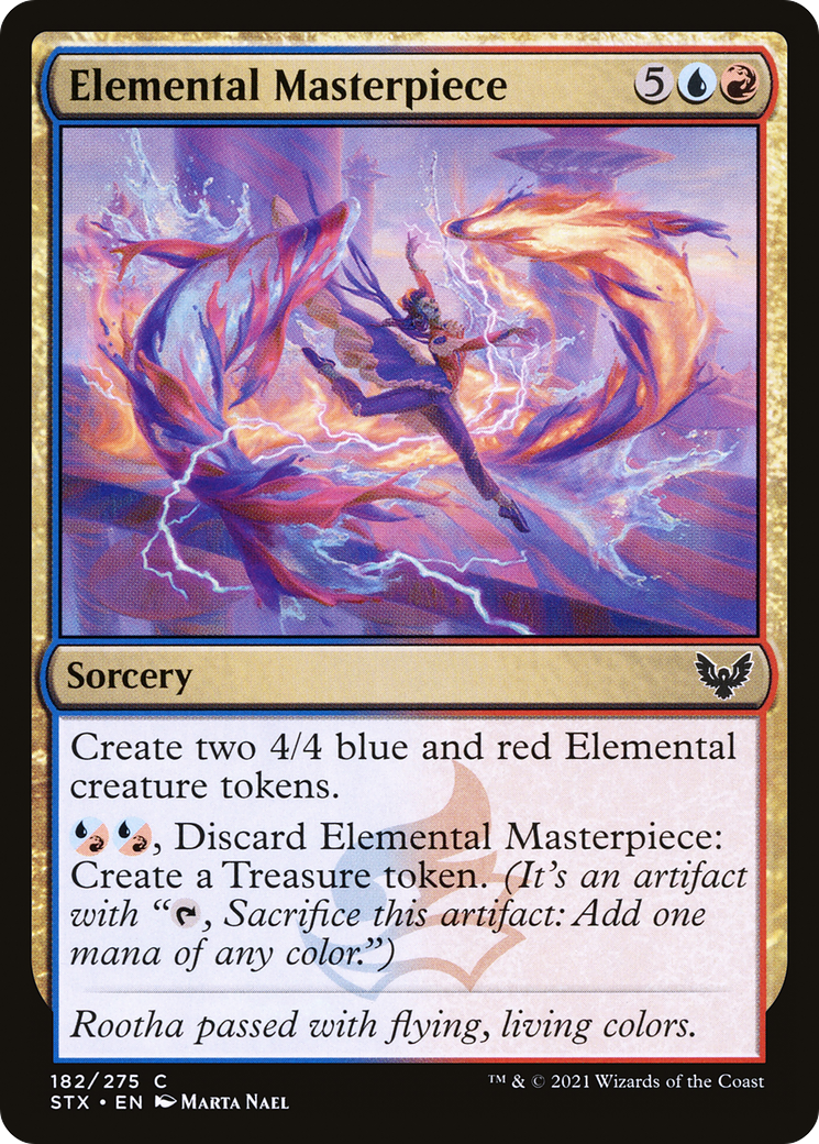 Elemental Masterpiece (STX-182) - Strixhaven: School of Mages Foil